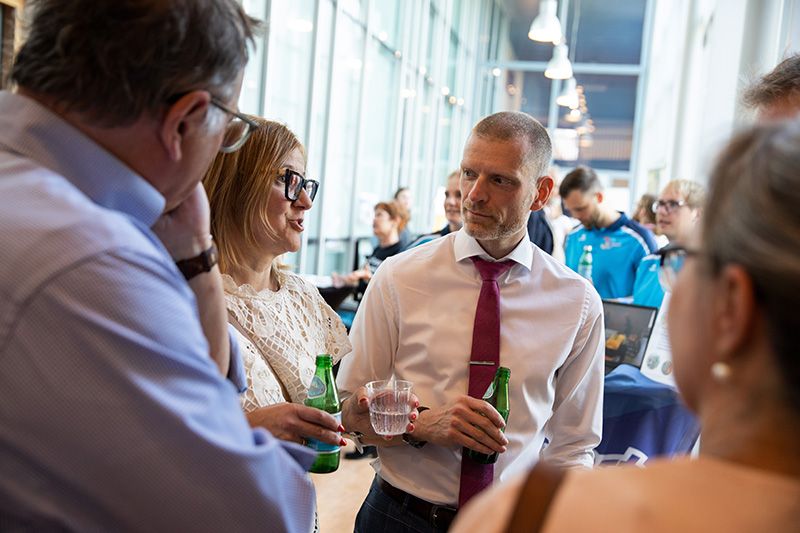 Lancering website Andersom bij RK De Fontein met Hilbert Bredemeijer